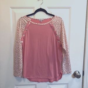 Like New White Birch Womens Cotton Top **Size Medium**